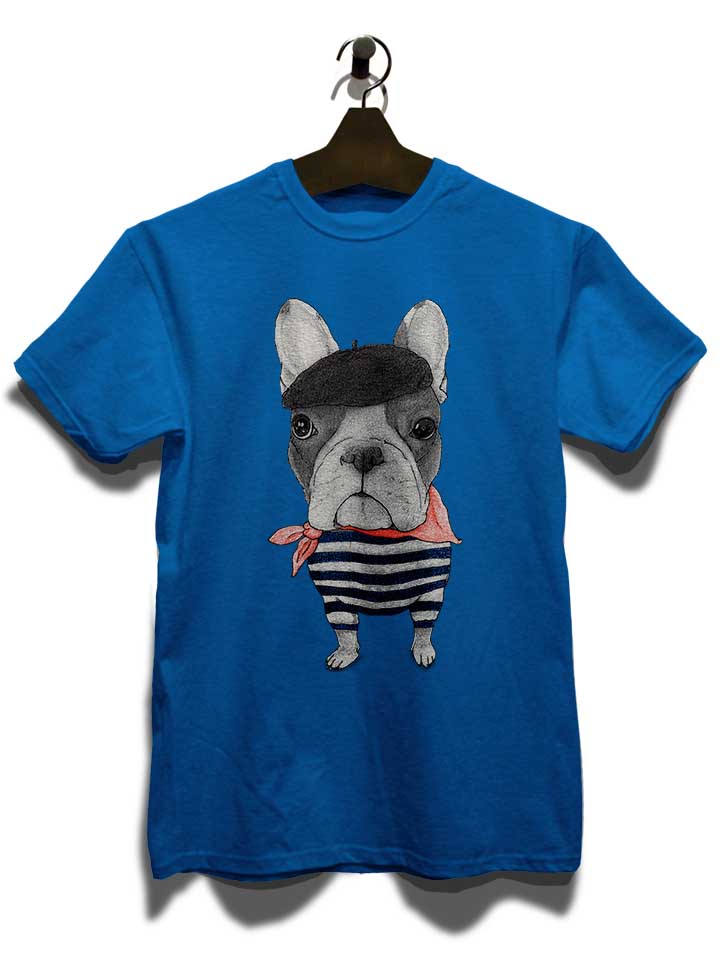 french-bulldog-t-shirt royal 3