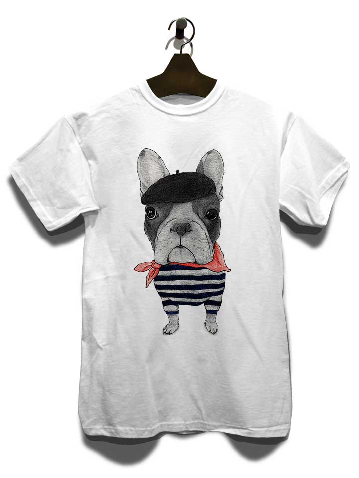 french-bulldog-t-shirt weiss 3
