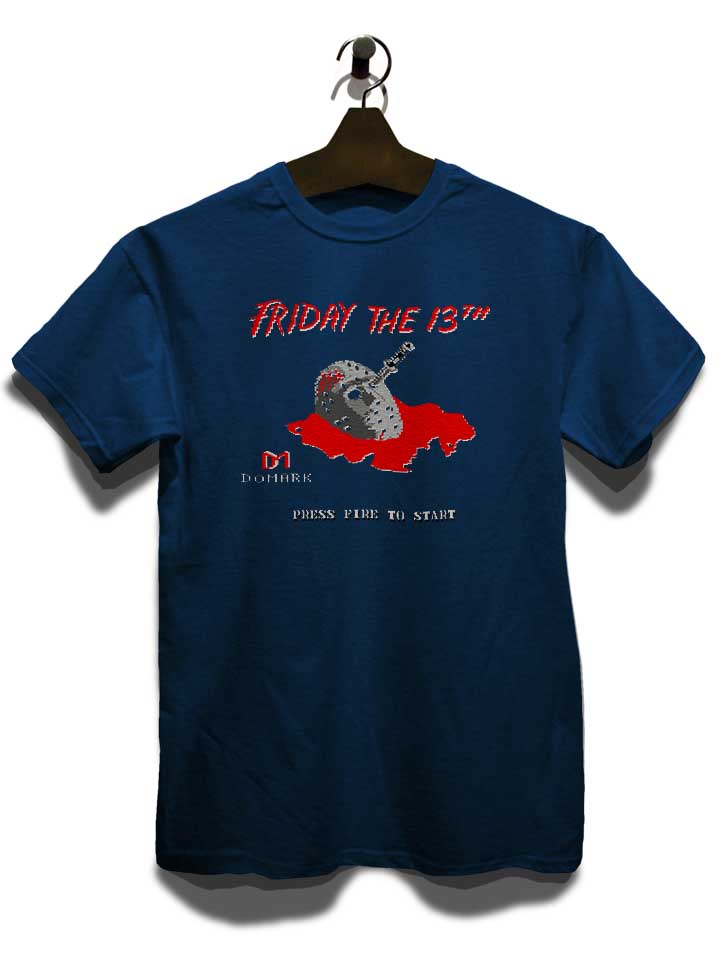friday-the-13th-t-shirt dunkelblau 3
