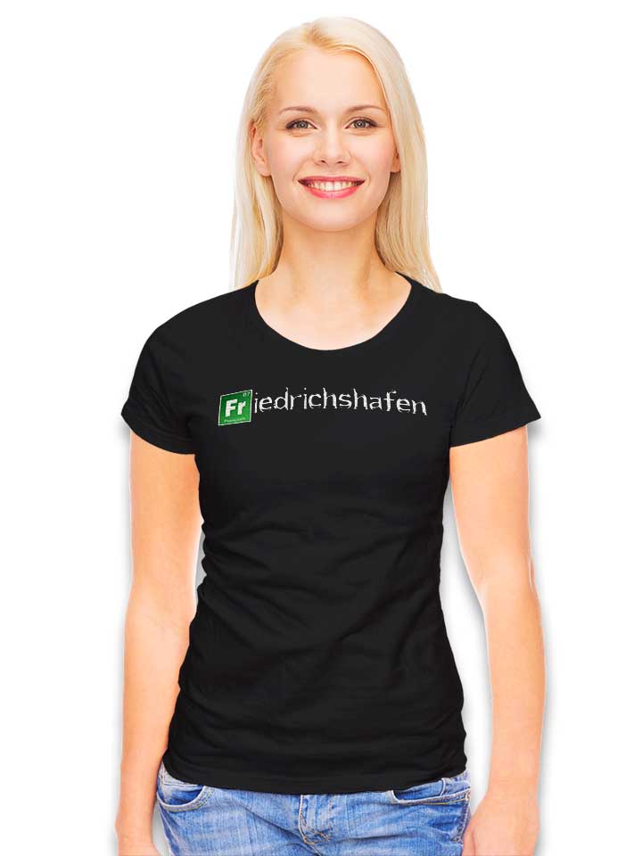 friedrichshafen-damen-t-shirt schwarz 2