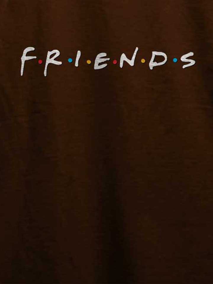 friends-logo-t-shirt braun 4
