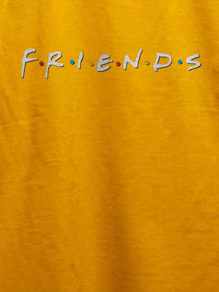 friends-logo-t-shirt gelb 4