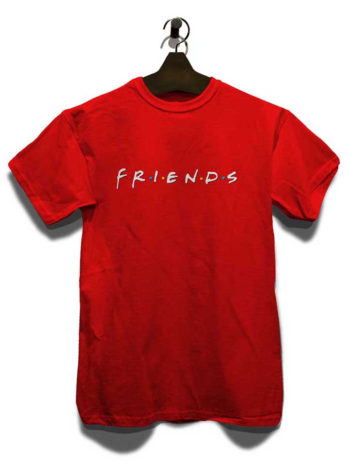 friends-logo-t-shirt rot 3