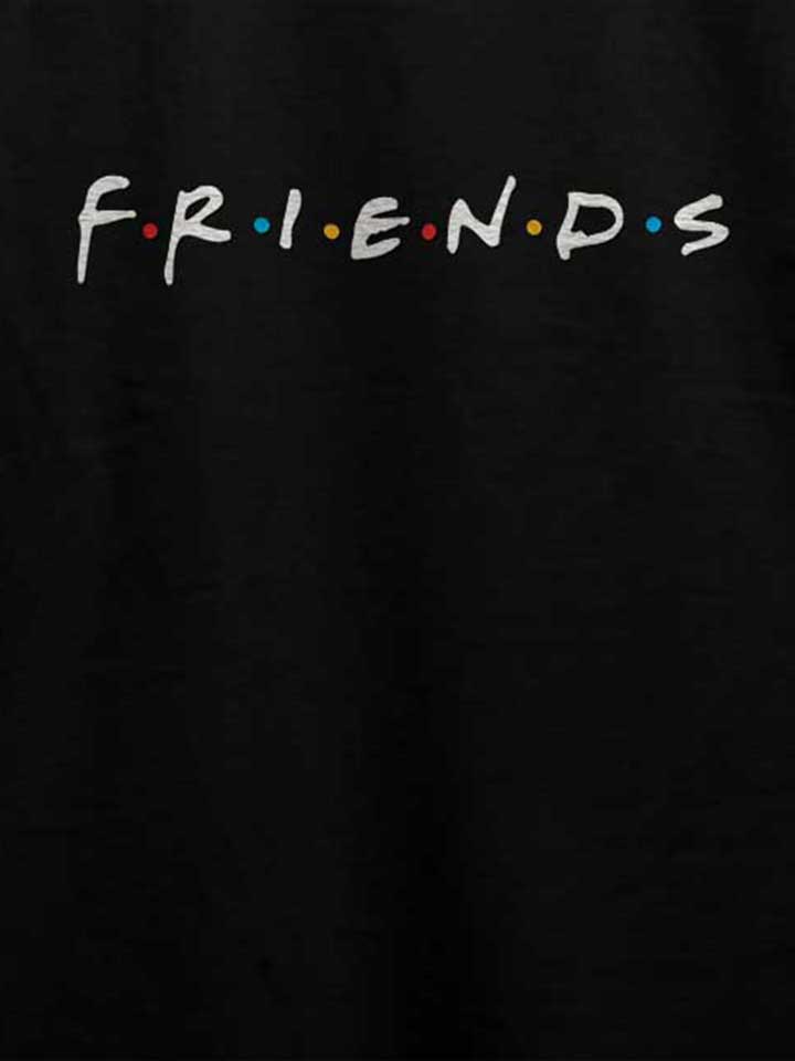 friends-logo-t-shirt schwarz 4