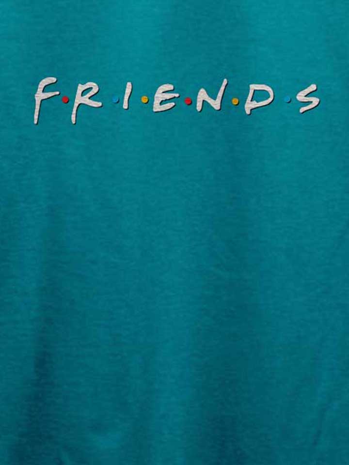 friends-logo-t-shirt tuerkis 4