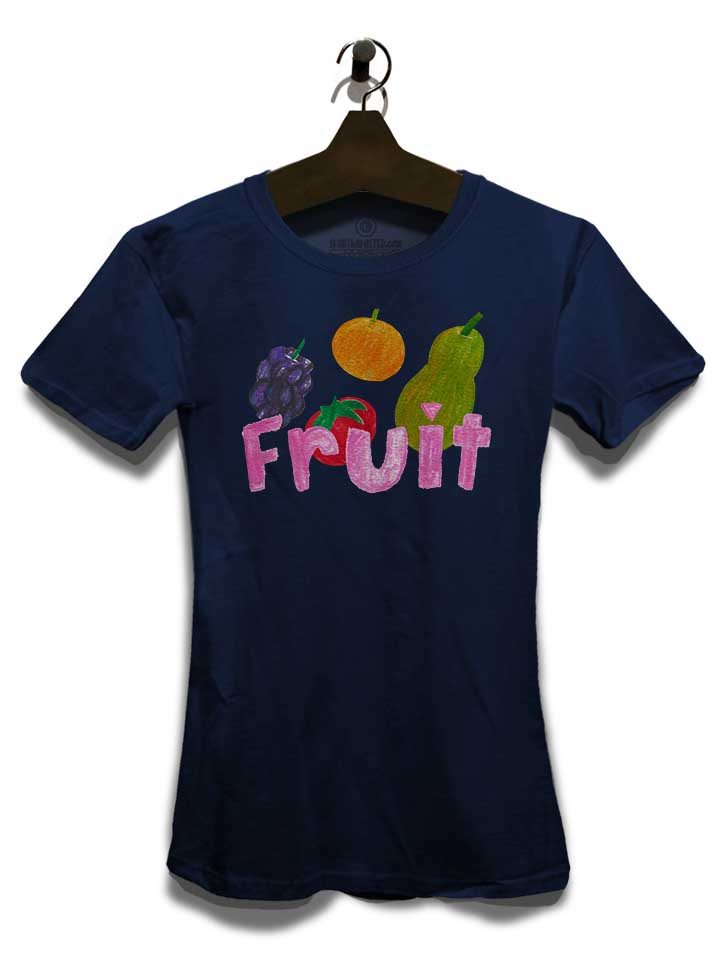 fruit-art-damen-t-shirt dunkelblau 3