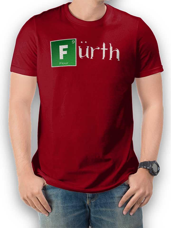 Fuerth T-Shirt maroon L