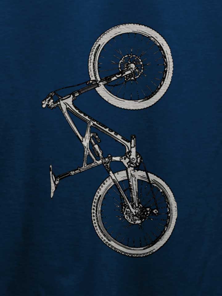 full-suspension-mountain-bike-t-shirt dunkelblau 4