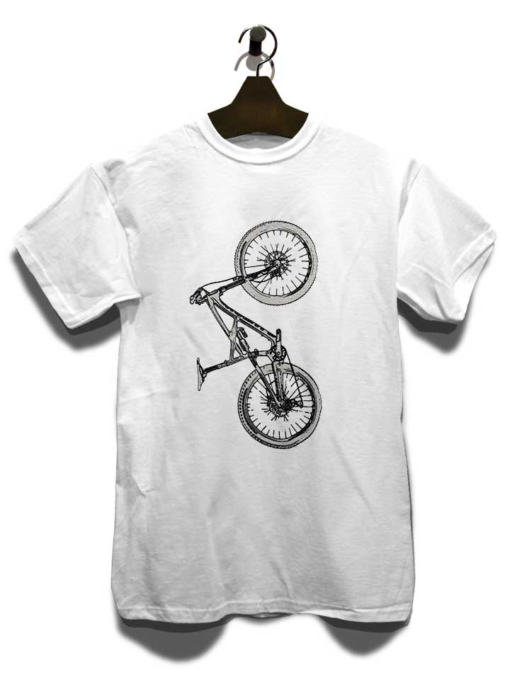 full-suspension-mountain-bike-t-shirt weiss 3