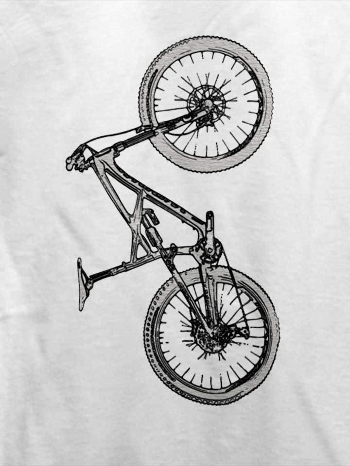 full-suspension-mountain-bike-t-shirt weiss 4