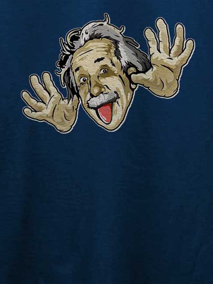 funny-albert-einstein-t-shirt dunkelblau 4