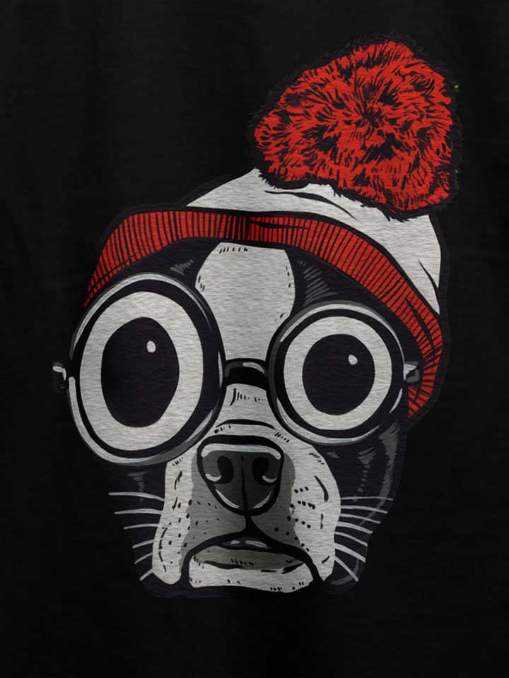 funny-boston-terrier-t-shirt schwarz 4