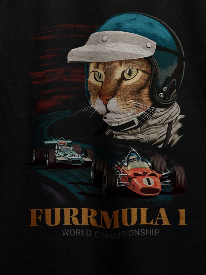 furrmula-1-cat-t-shirt schwarz 4