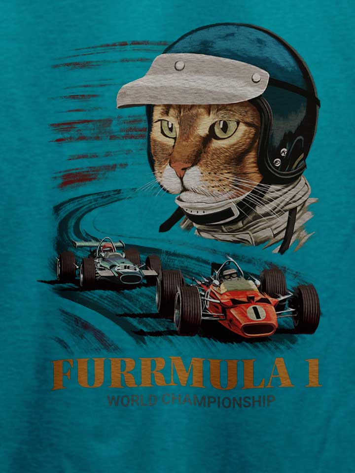 furrmula-1-cat-t-shirt tuerkis 4