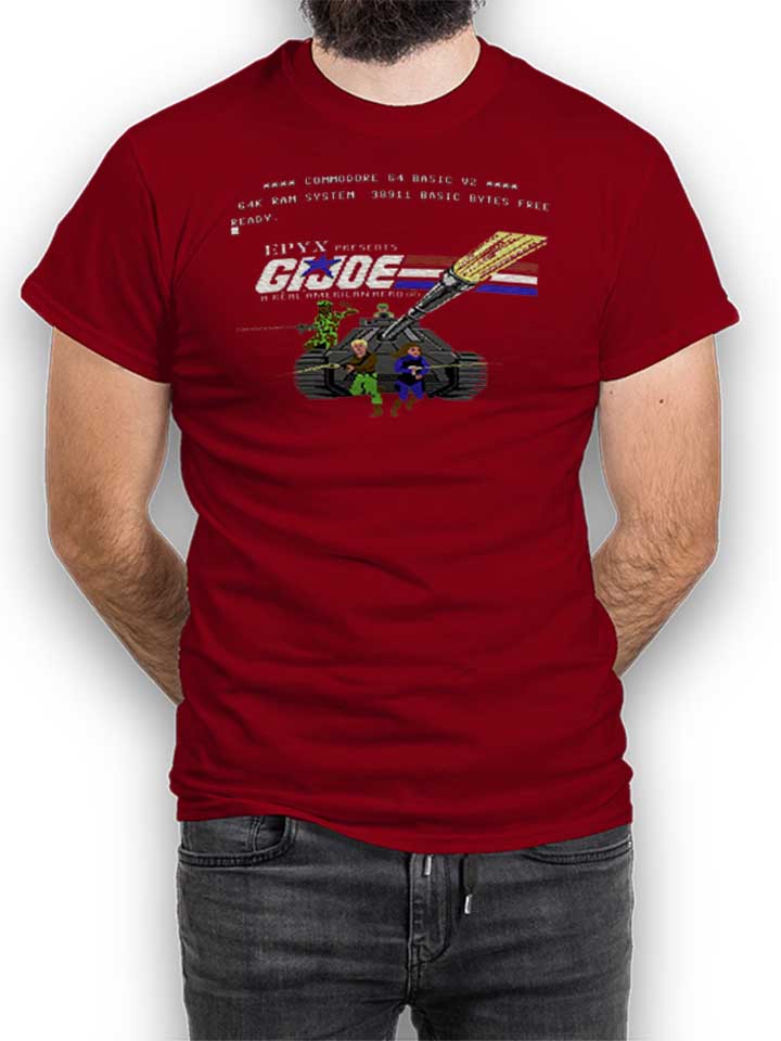 G I Joe T-Shirt bordeaux L