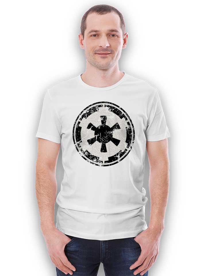 galactic-empire-emblem-vintage-t-shirt weiss 2