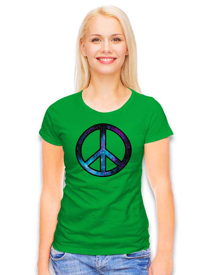 galactic-peace-damen-t-shirt gruen 2