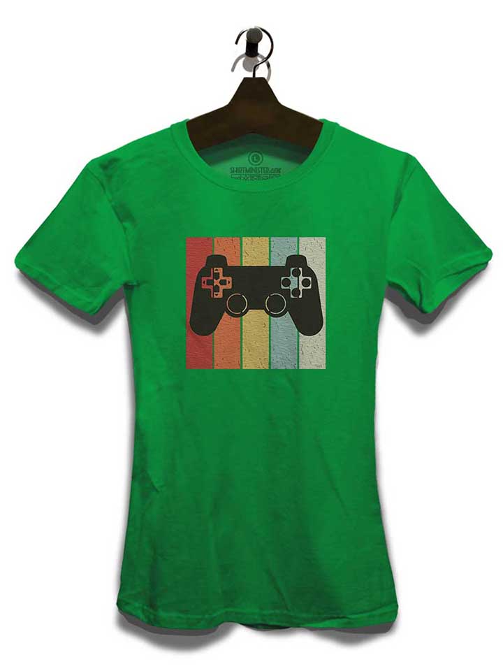 game-controller-damen-t-shirt gruen 3