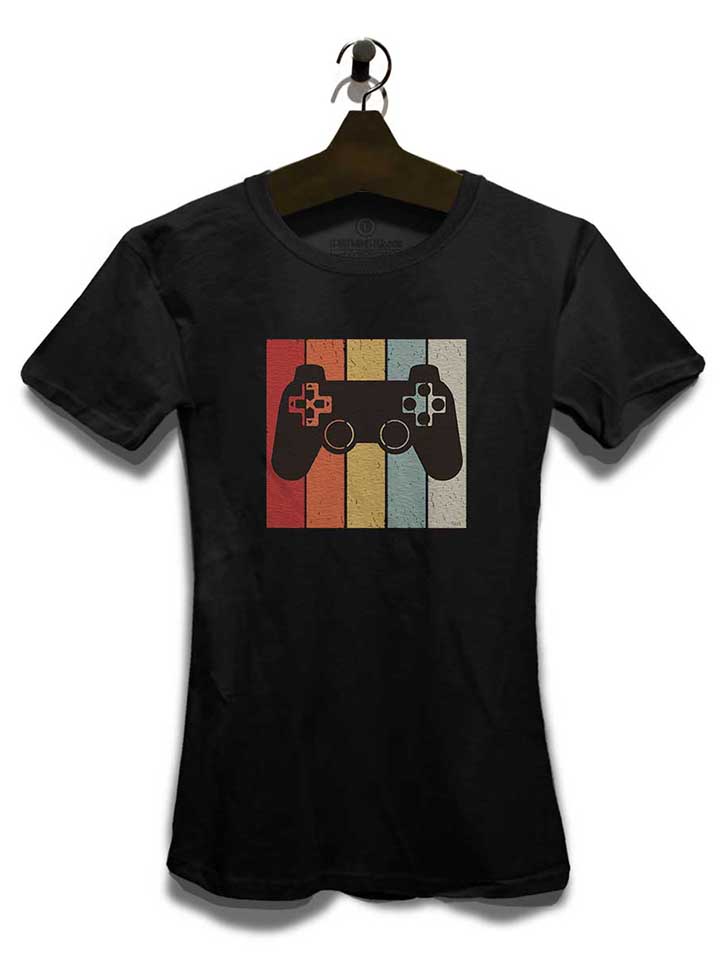 game-controller-damen-t-shirt schwarz 3