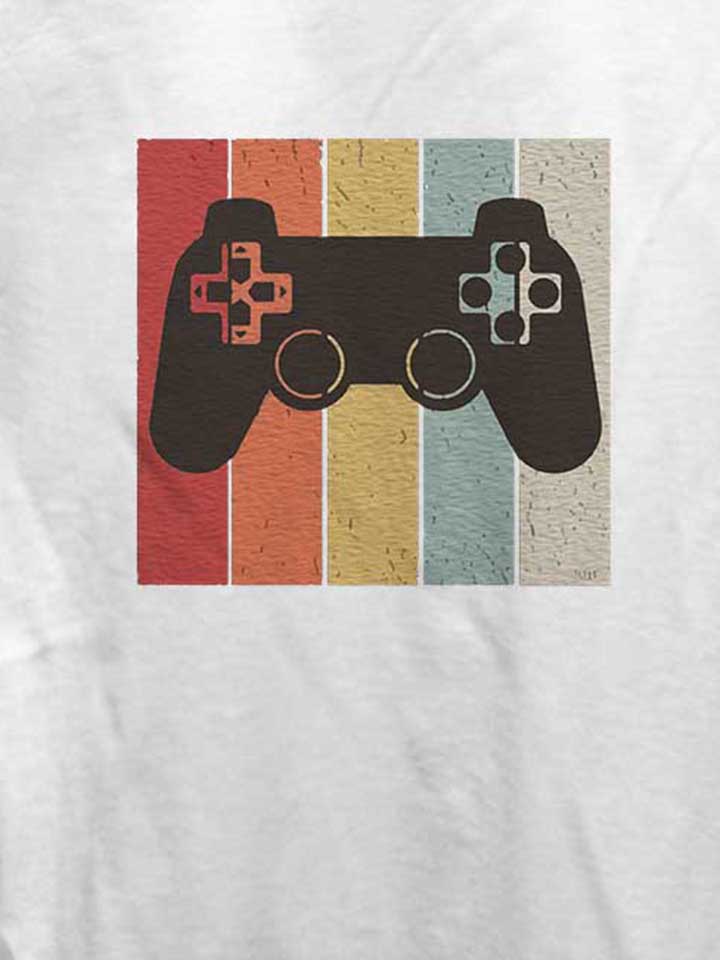 game-controller-damen-t-shirt weiss 4