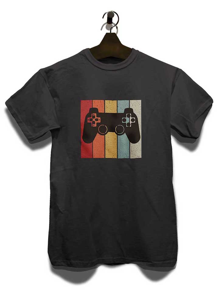 game-controller-t-shirt dunkelgrau 3