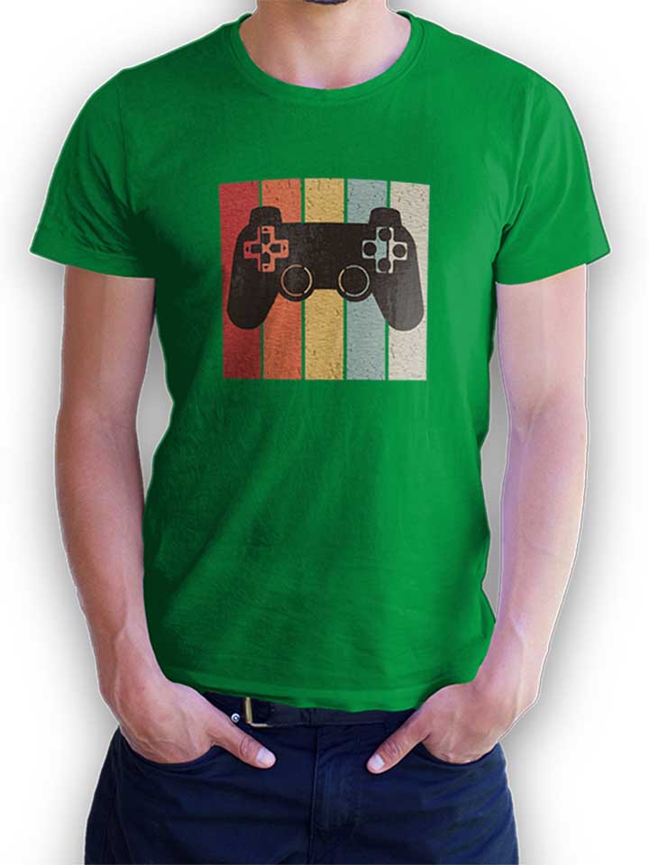 game-controller-t-shirt gruen 1