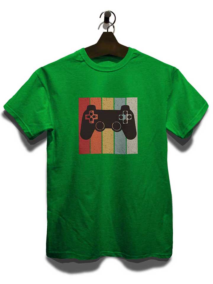 game-controller-t-shirt gruen 3
