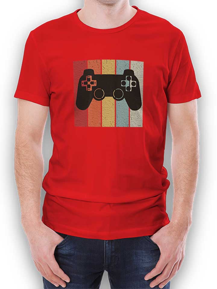 Game Controller Kinder T-Shirt rot 110 / 116