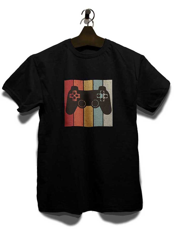 game-controller-t-shirt schwarz 3