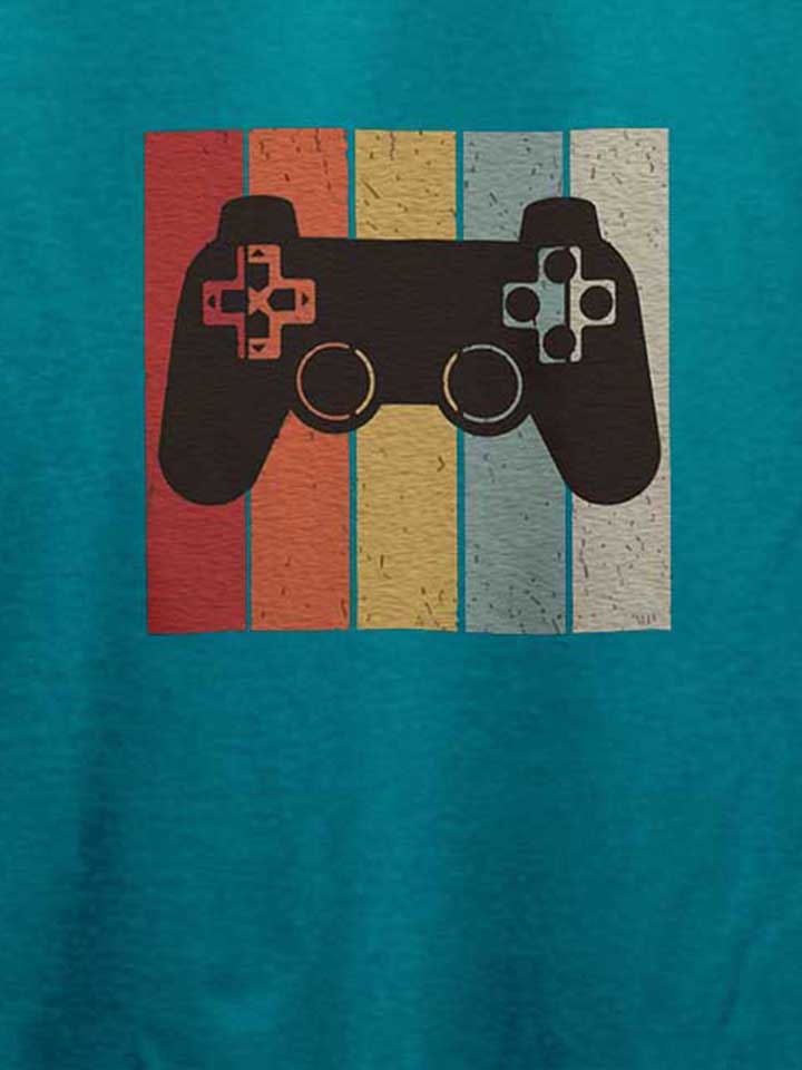 game-controller-t-shirt tuerkis 4