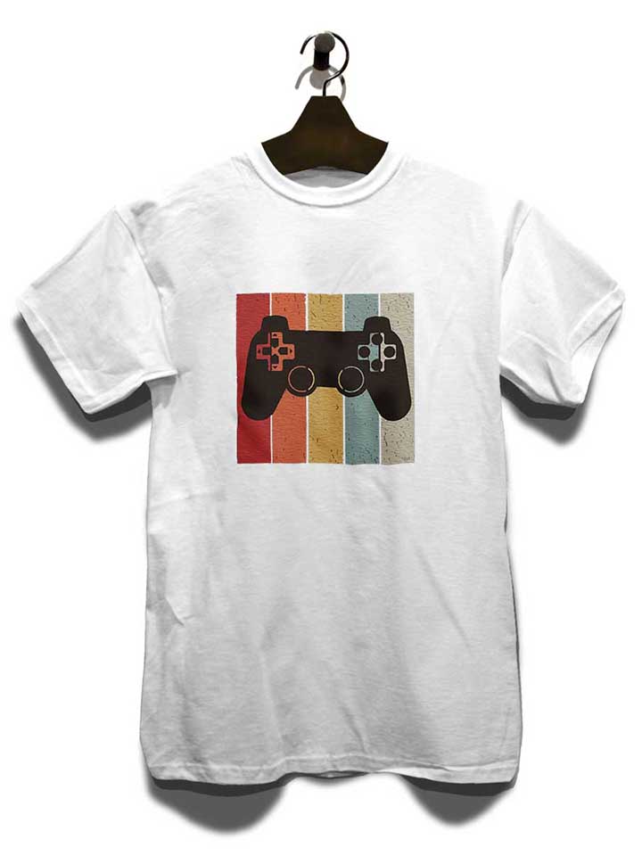 game-controller-t-shirt weiss 3