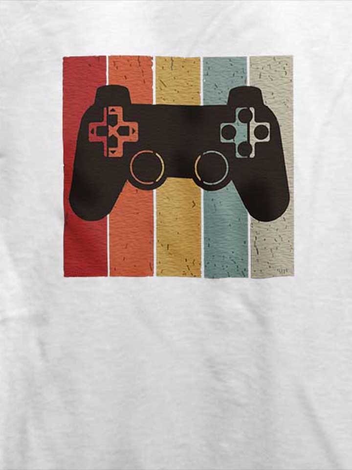 game-controller-t-shirt weiss 4