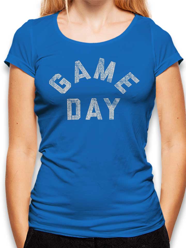 Game Day Damen T-Shirt royal L