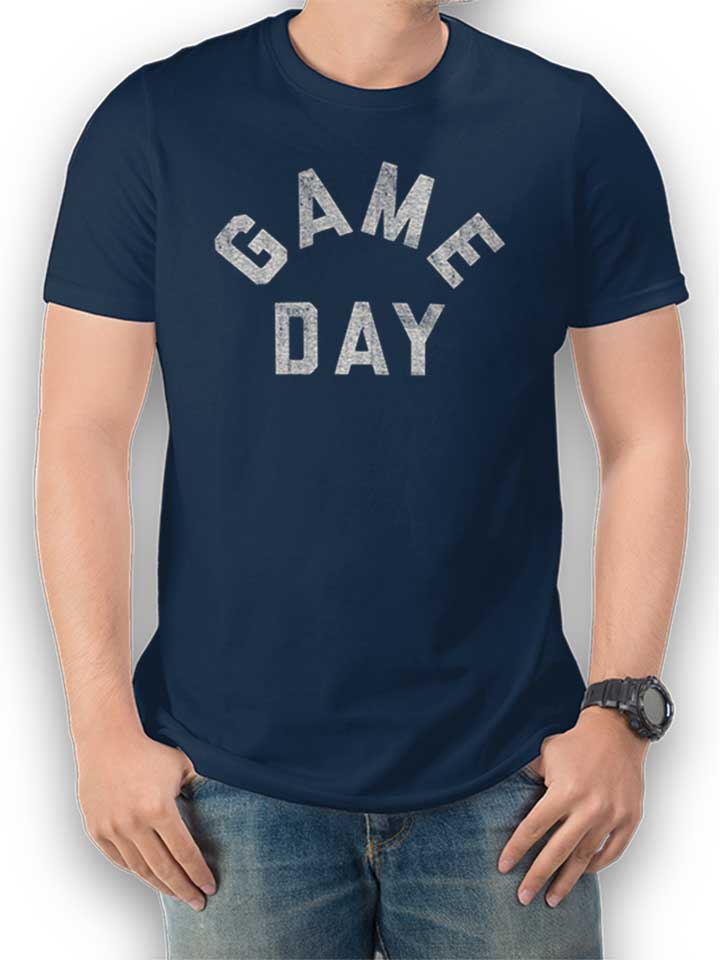 Game Day T-Shirt dunkelblau L