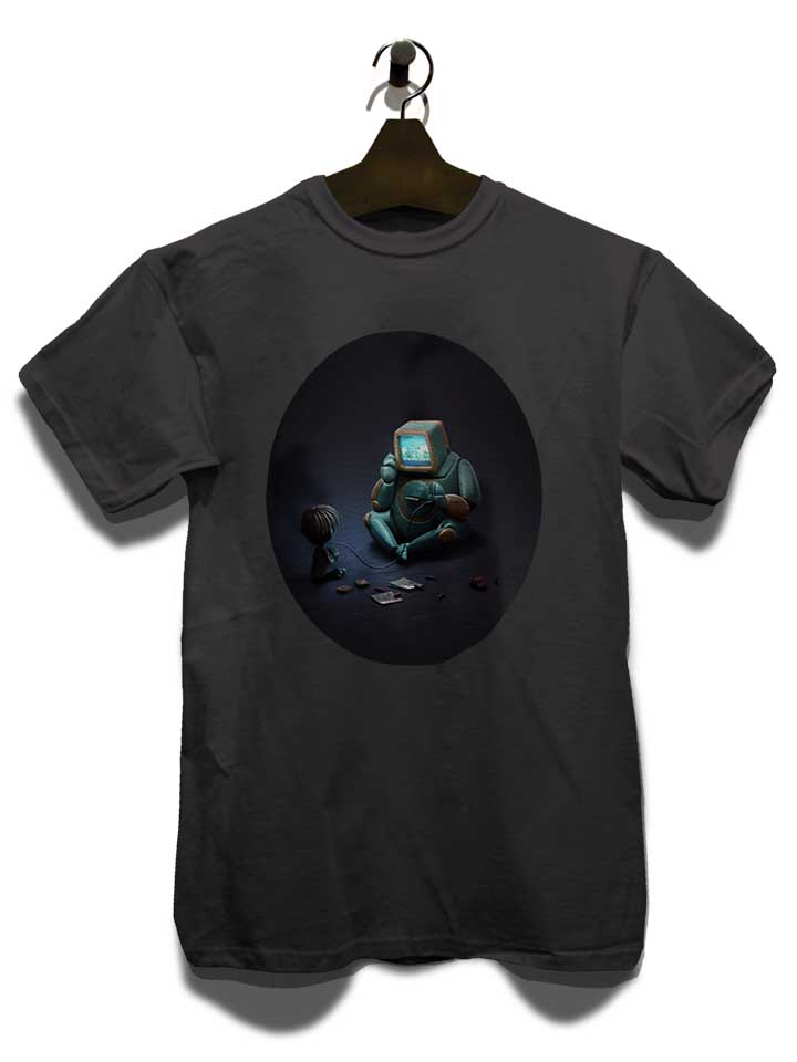 gamer-kid-robot-nanny-t-shirt dunkelgrau 3