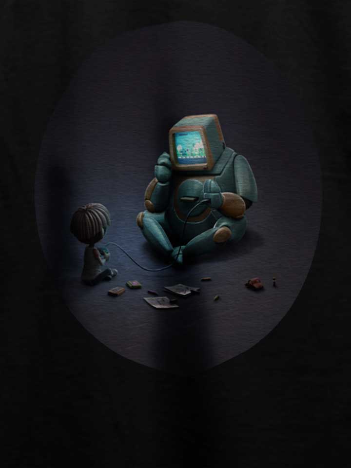 gamer-kid-robot-nanny-t-shirt schwarz 4