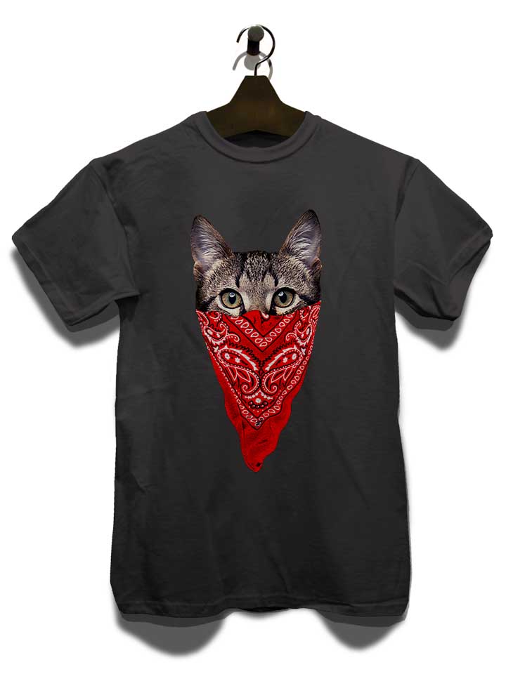 gangster-cat-t-shirt dunkelgrau 3