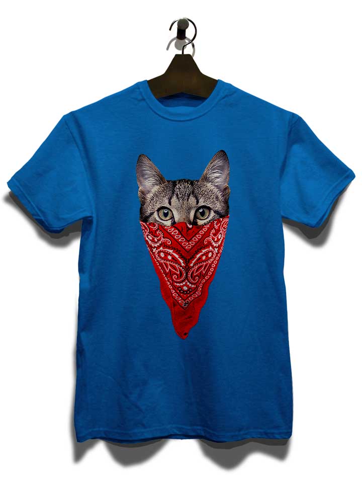 gangster-cat-t-shirt royal 3