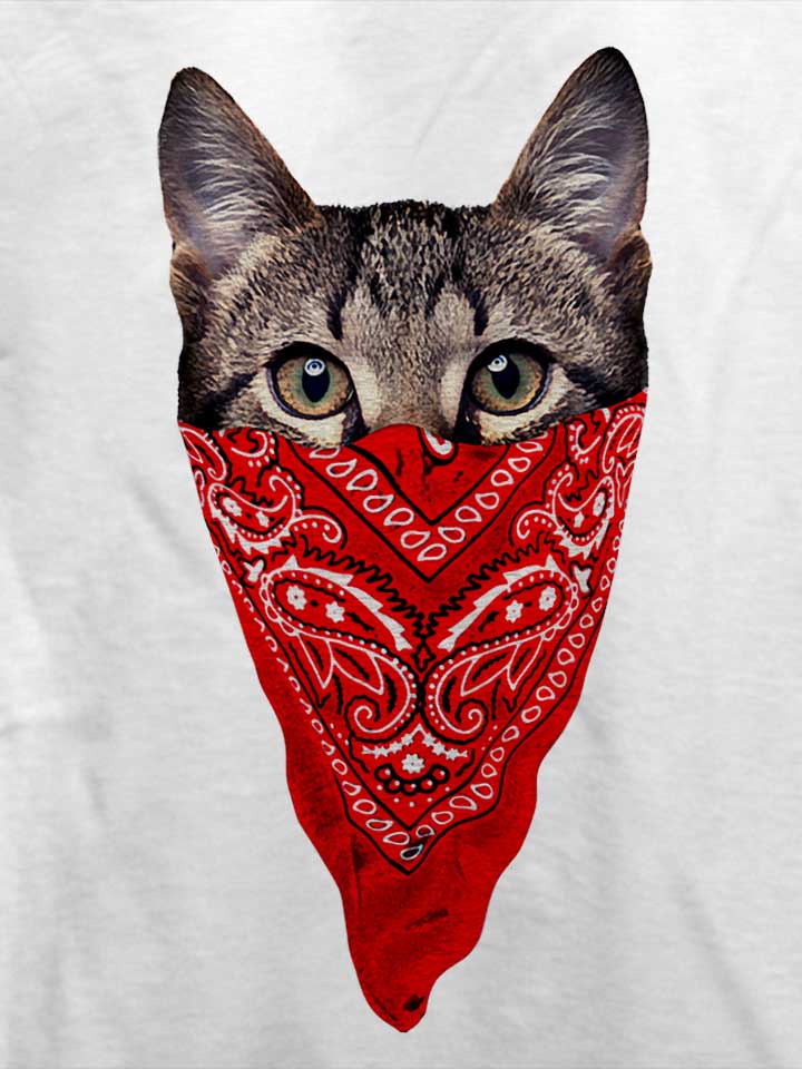 gangster-cat-t-shirt weiss 4