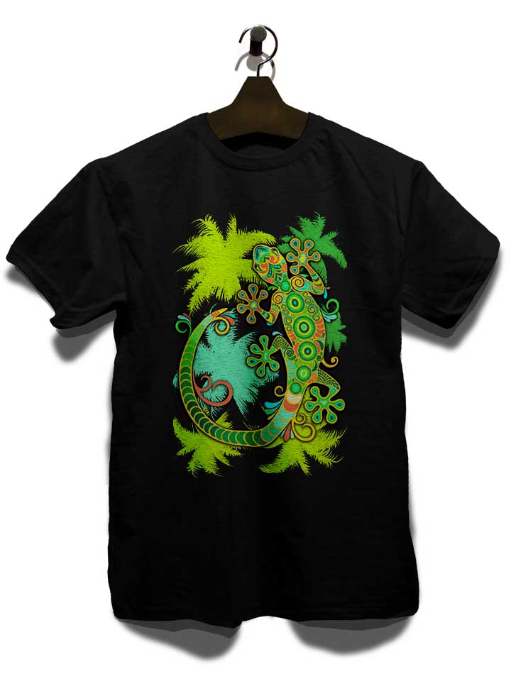 gecko-lizard-t-shirt schwarz 3
