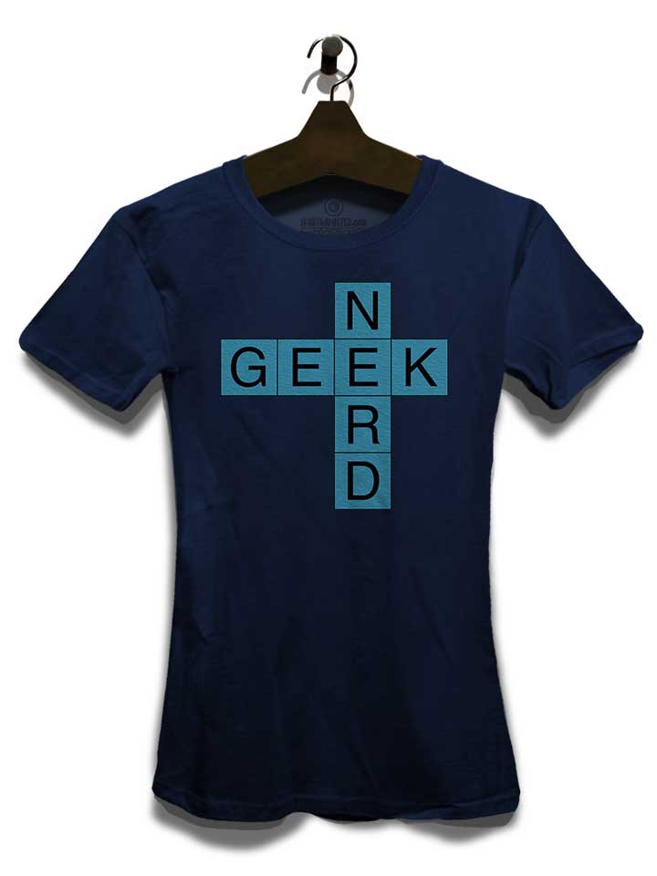 geek-nerd-crosswords-damen-t-shirt dunkelblau 3