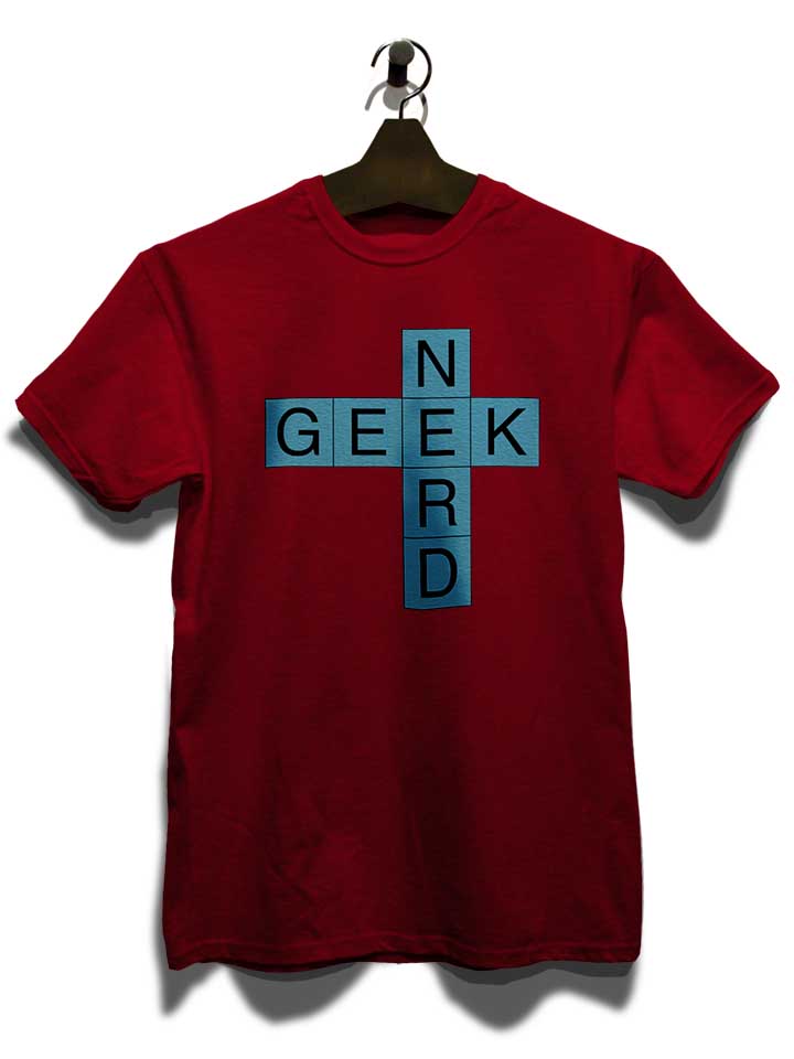 geek-nerd-crosswords-t-shirt bordeaux 3