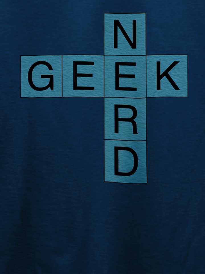 geek-nerd-crosswords-t-shirt dunkelblau 4