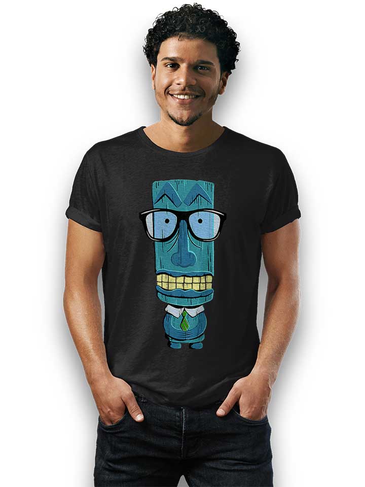 geeky-tiki-t-shirt schwarz 2