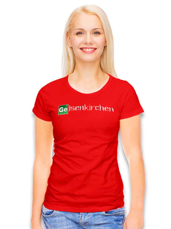 gelsenkirchen-damen-t-shirt rot 2