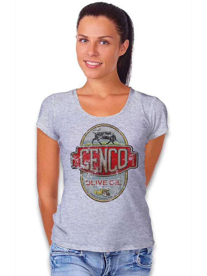 genco-oil-company-damen-t-shirt grau-meliert 2