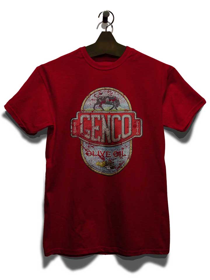 genco-oil-company-t-shirt bordeaux 3