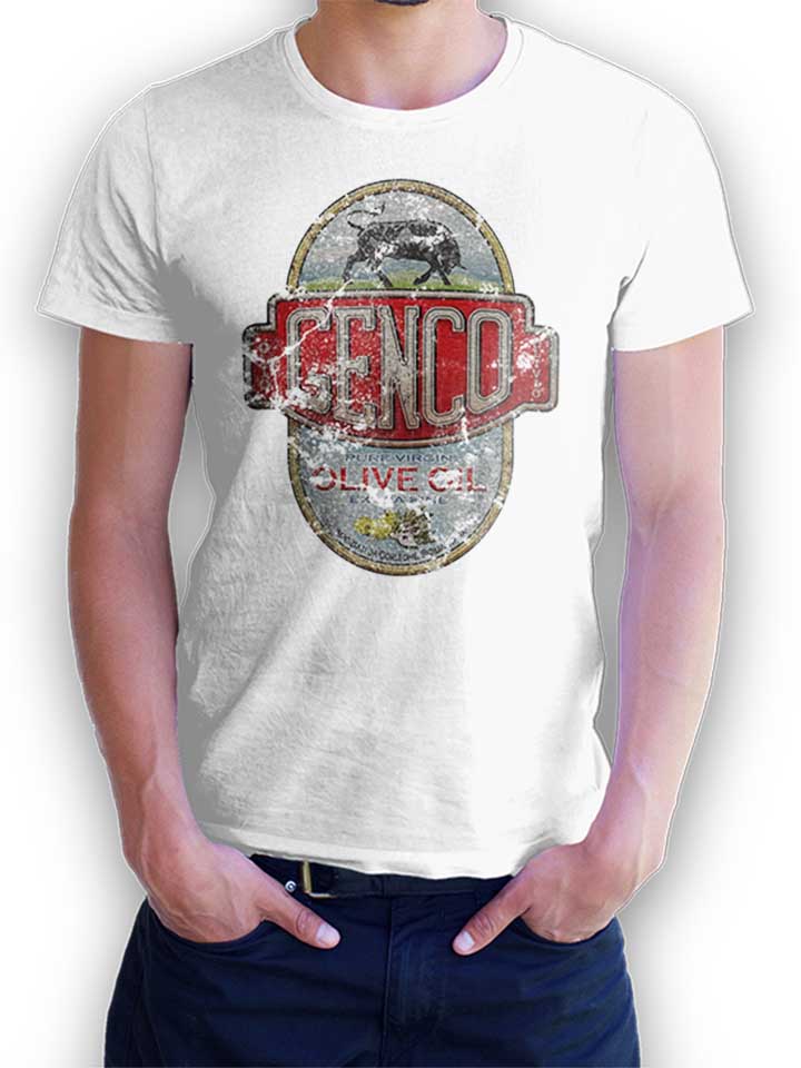 Genco Oil Company T-Shirt bianco L