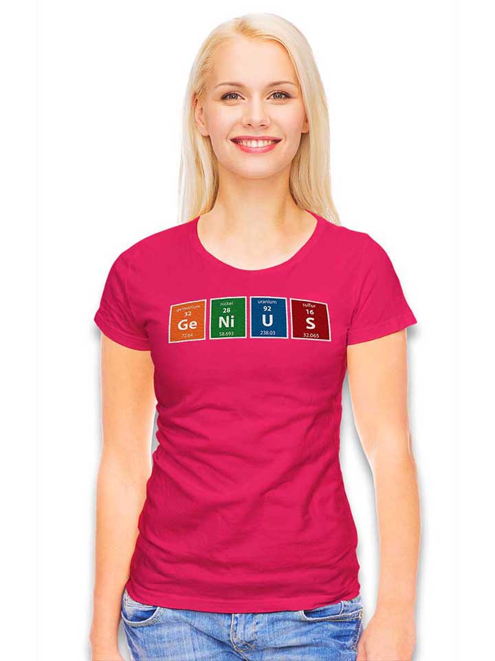 genius-elements-damen-t-shirt fuchsia 2