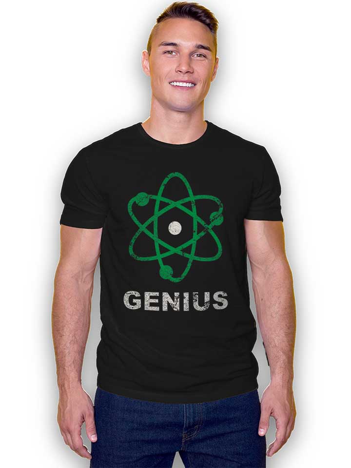 genius-science-vintage-t-shirt schwarz 2